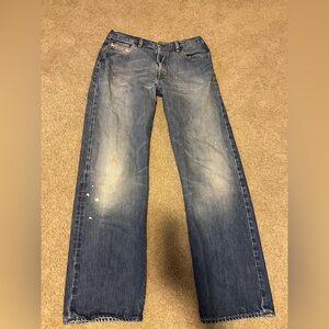 Diesel Relaxed Fit Blue Jeans size 36